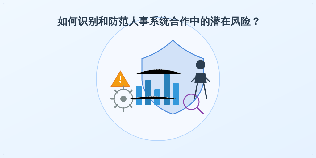 如何识别和防范人事系统合作中的潜在风险？