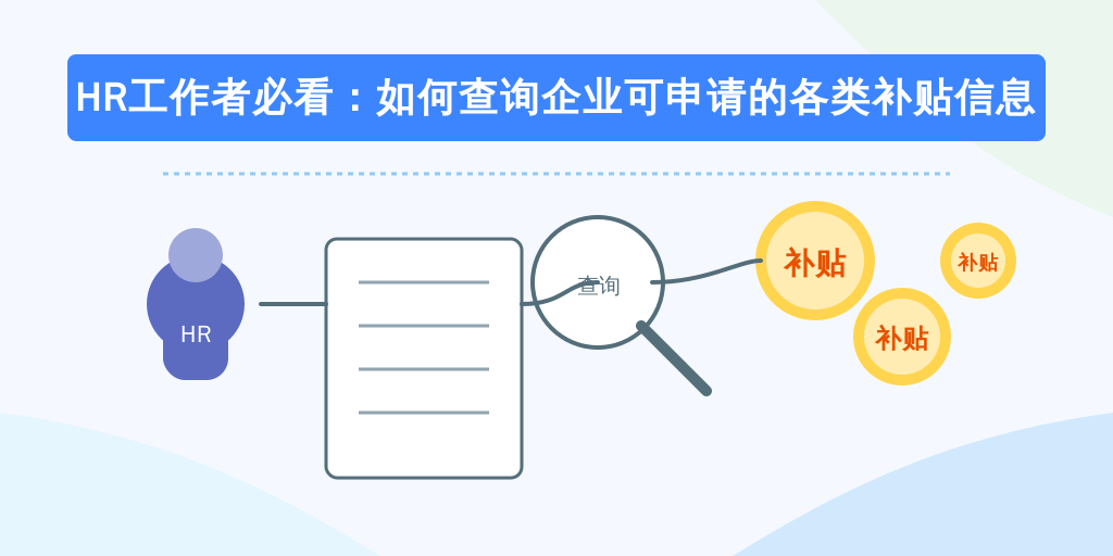 HR工作者必看：如何查询企业可申请的各类补贴信息