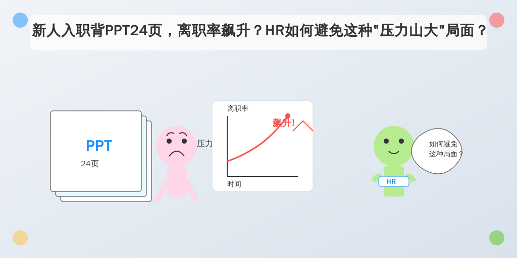 新人入职背PPT24页，离职率飙升？HR如何避免这种“压力山大”局面？