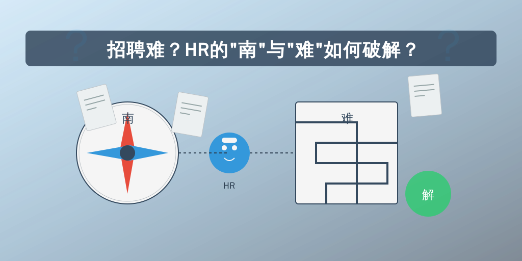 招聘难？HR的“南”与“难”如何破解？