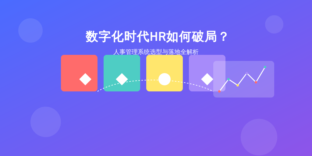 数字化时代HR如何破局？人事管理系统选型与落地全解析