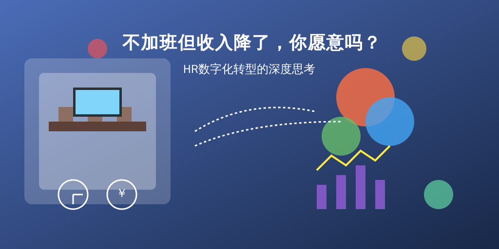 不加班但收入降了，你愿意吗？HR数字化转型的深度思考
