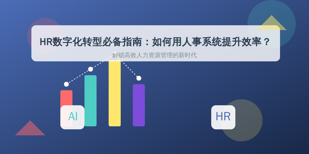 HR数字化转型必备指南：如何用人事系统提升效率？