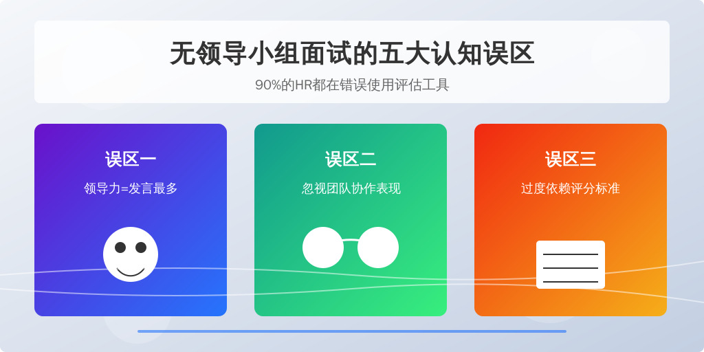 无领导小组面试的五大认知误区：90%的HR都在错误使用评估工具