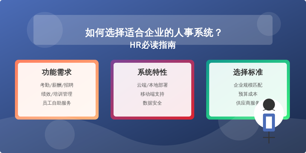 如何选择适合企业的人事系统？HR必读指南
