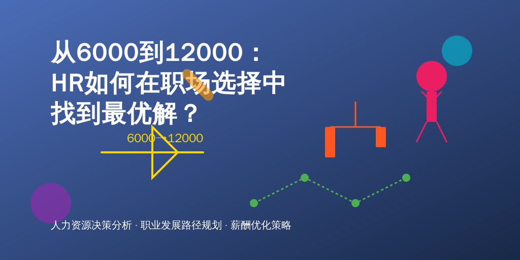 从6000到12000：HR如何在职场选择中找到最优解？