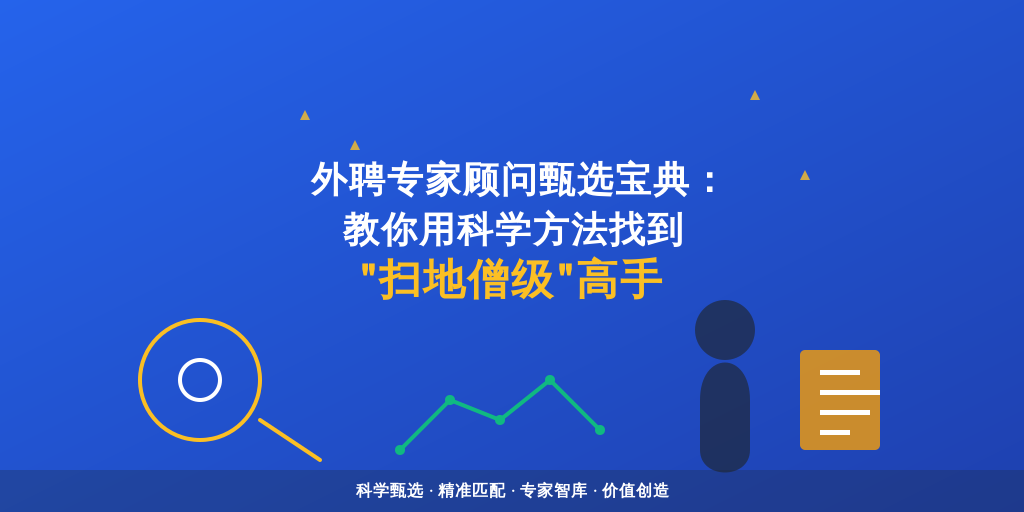外聘专家顾问甄选宝典：教你用科学方法找到