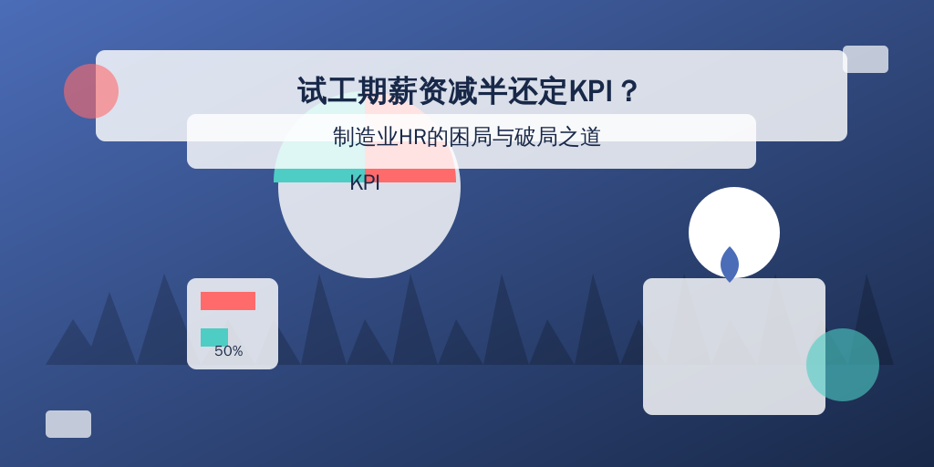 试工期薪资减半还定KPI？制造业HR的困局与破局之道