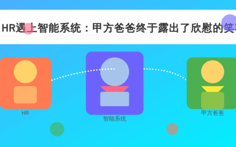 当HR遇上智能系统：甲方爸爸终于露出了欣慰的笑容