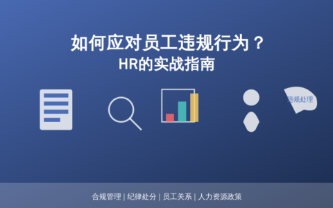如何应对员工违规行为？HR的实战指南