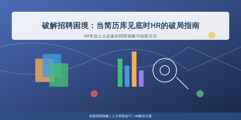 破解招聘困境:当简历库见底时HR的破局指南