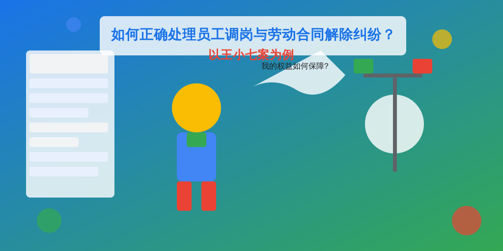 如何正确处理员工调岗与劳动合同解除纠纷？以王小七案为例