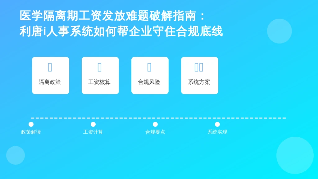 医学隔离期工资发放难题破解指南：利唐i人事系统如何帮企业守住合规底线