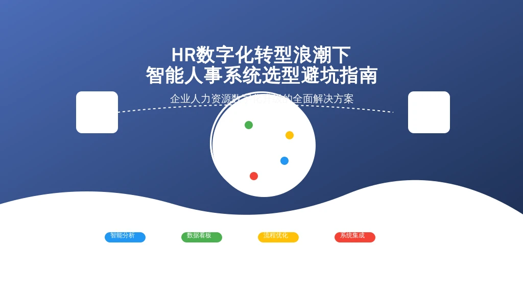 HR数字化转型浪潮下 智能人事系统选型避坑指南