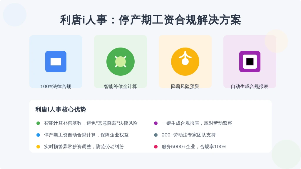 停产期工资算赔偿？这个HR系统让老板和员工都笑开花