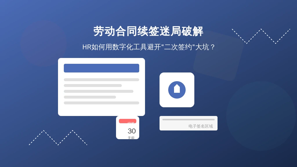 劳动合同续签迷局破解:HR如何用数字化工具避开