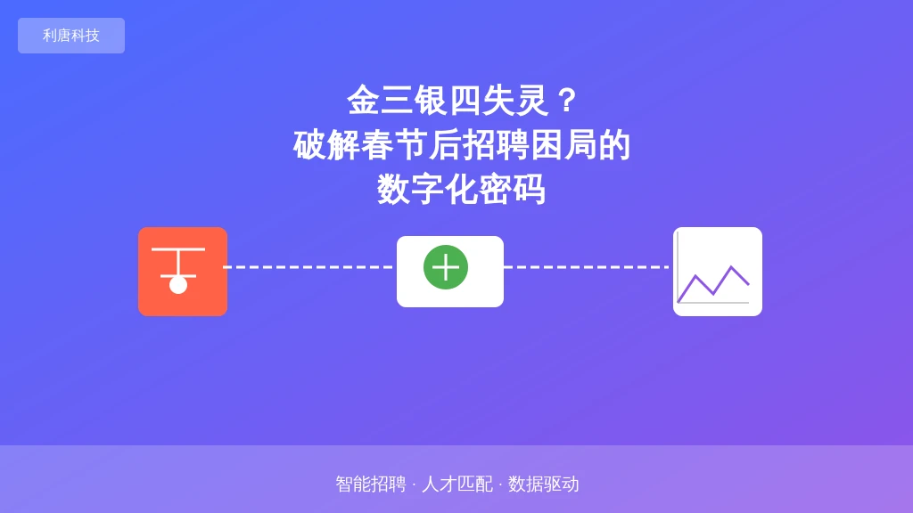 金三银四失灵？破解春节后招聘困局的数字化密码