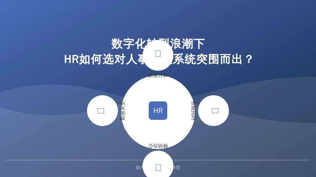 数字化转型浪潮下，HR如何选对人事管理系统突围而出？