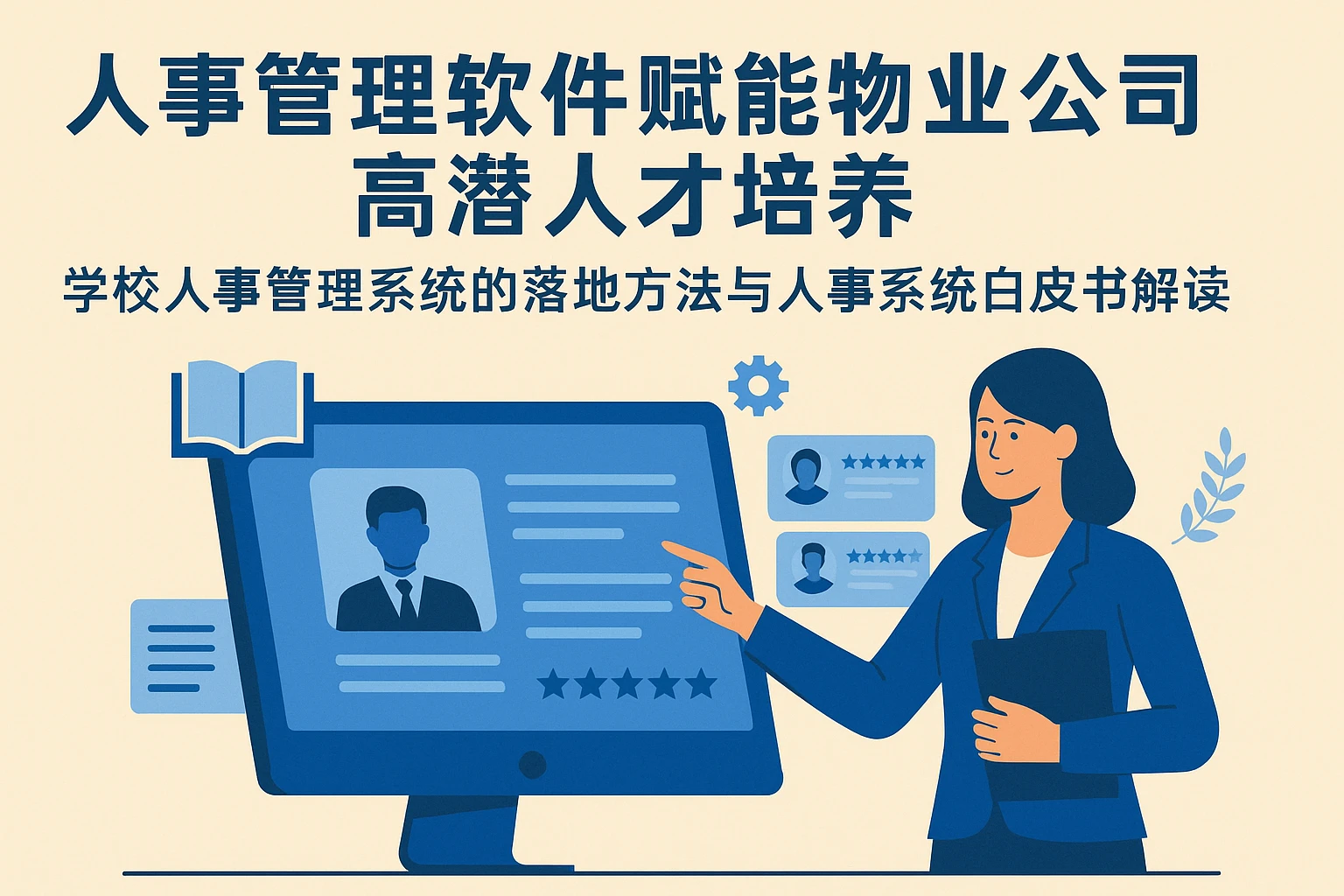 人事管理软件赋能物业公司高潜人才培养——学校人事管理系统的落地方法与人事系统白皮书解读
