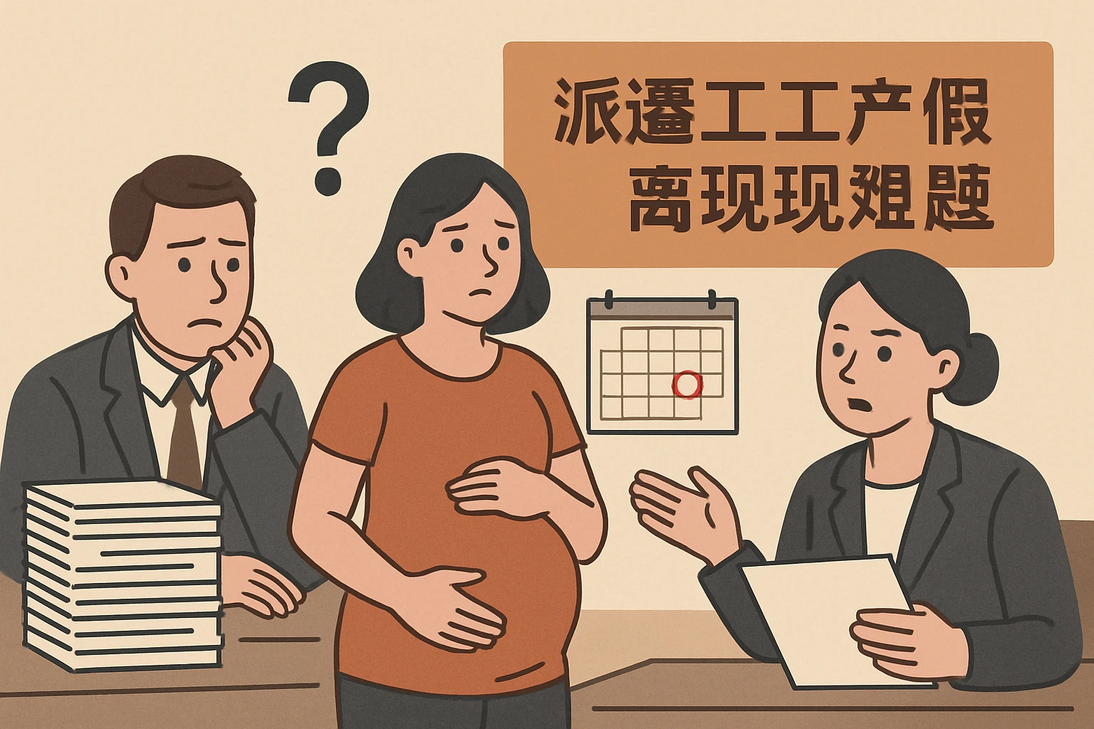 派遣员工产假管理的现实难题