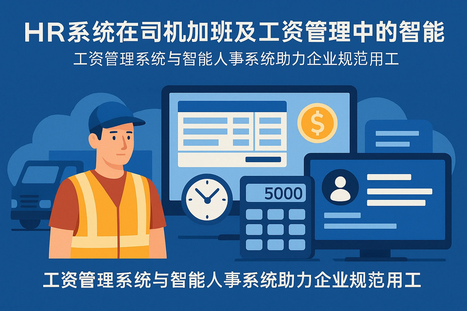 HR系统在司机加班及工资管理中的智能应用 | 工资管理系统与智能人事系统助力企业规范用工
