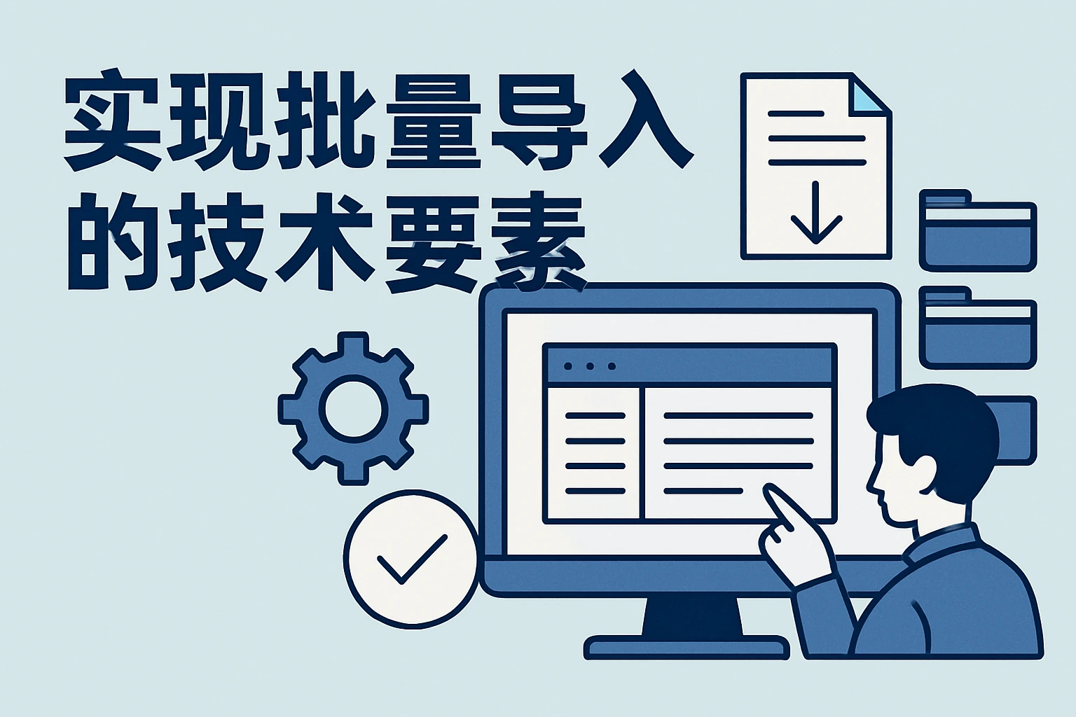 实现批量导入的技术要素
