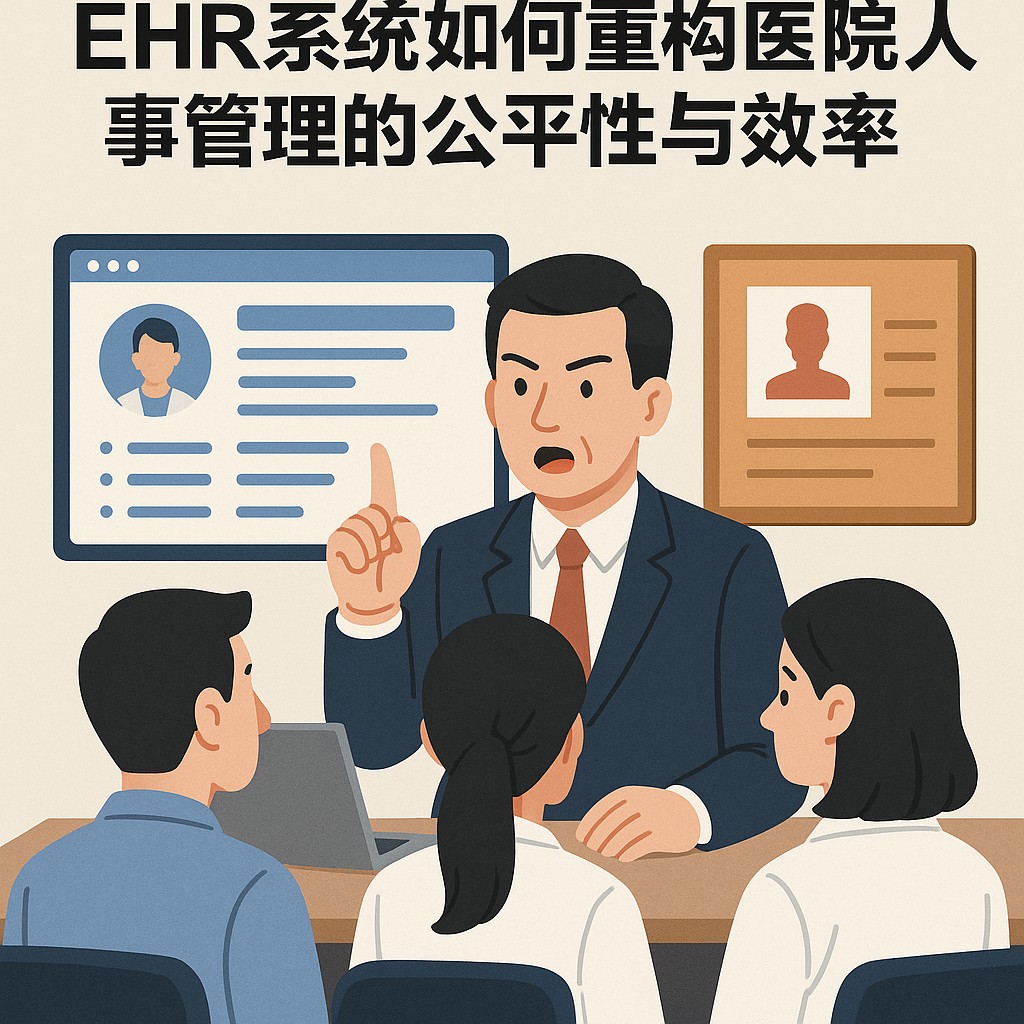 当领导拿“前同事”说事：ehr系统如何重构医院人事管理的公平性与效率