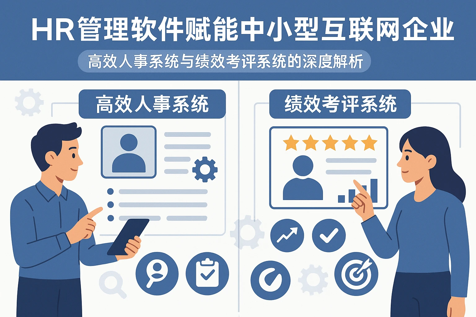 HR管理软件赋能中小型互联网企业：高效人事系统与绩效考评系统的深度解析