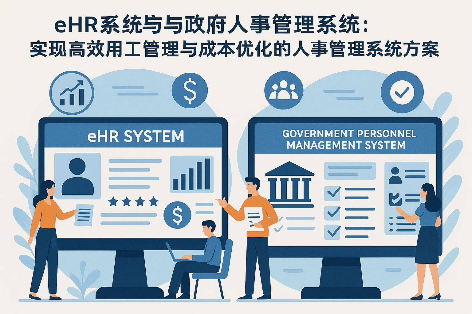 eHR系统与政府人事管理系统：实现高效用工管理与成本优化的人事管理系统方案