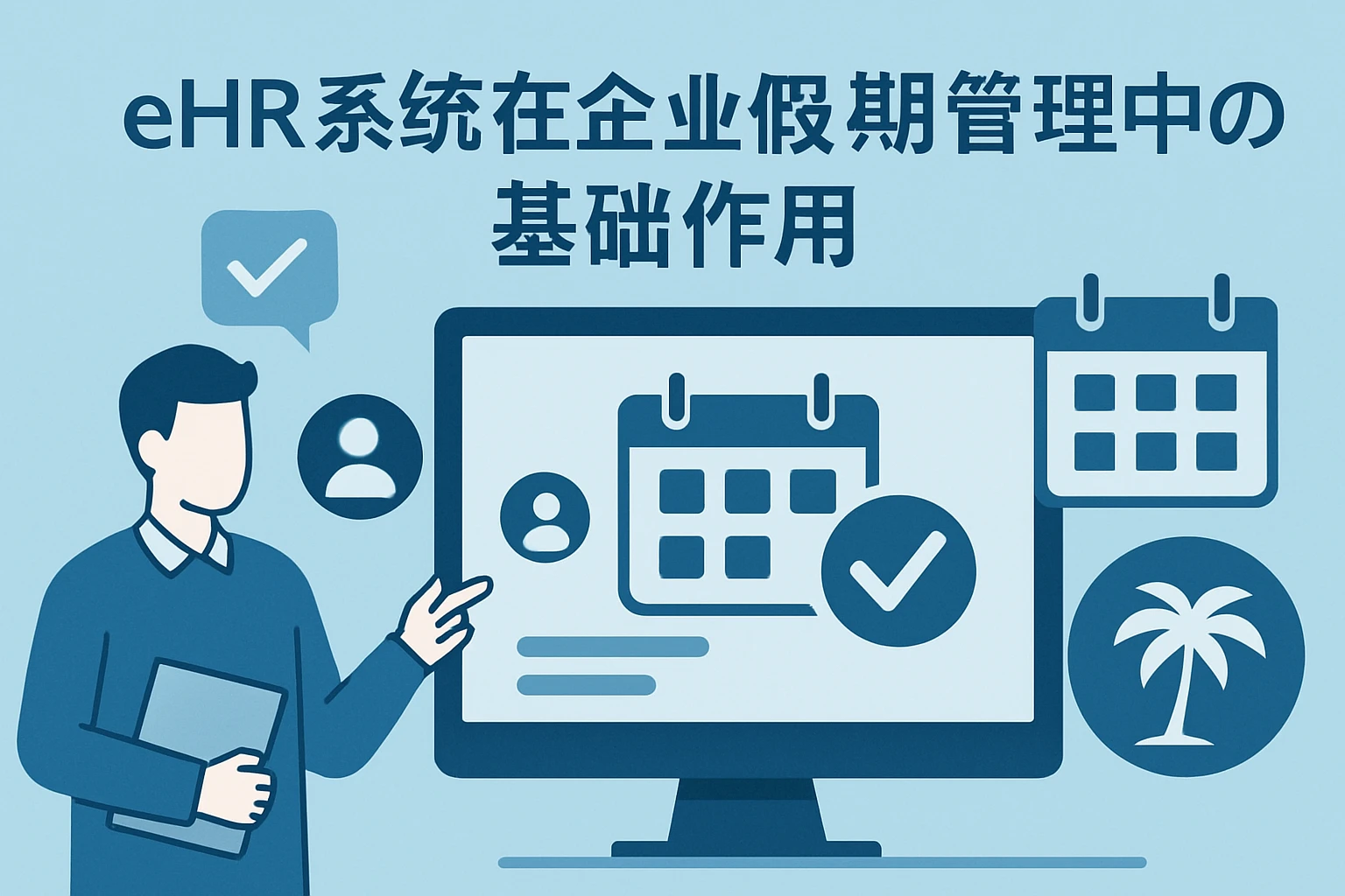 1.2 eHR系统在企业假期管理中的基础作用