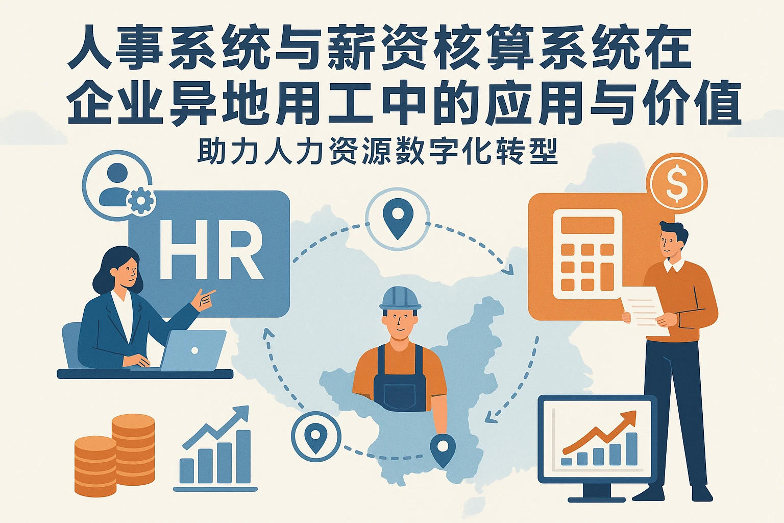 人事系统与薪资核算系统在企业异地用工中的应用与价值——助力人力资源数字化转型