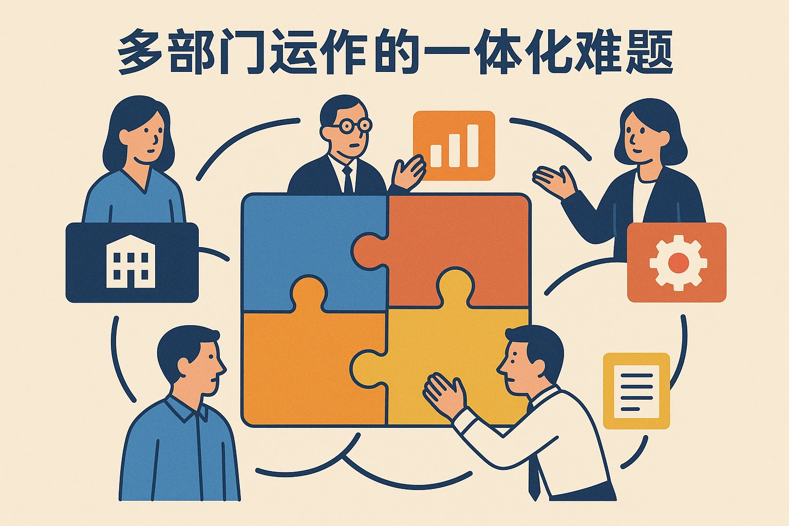 多部门运作的一体化难题