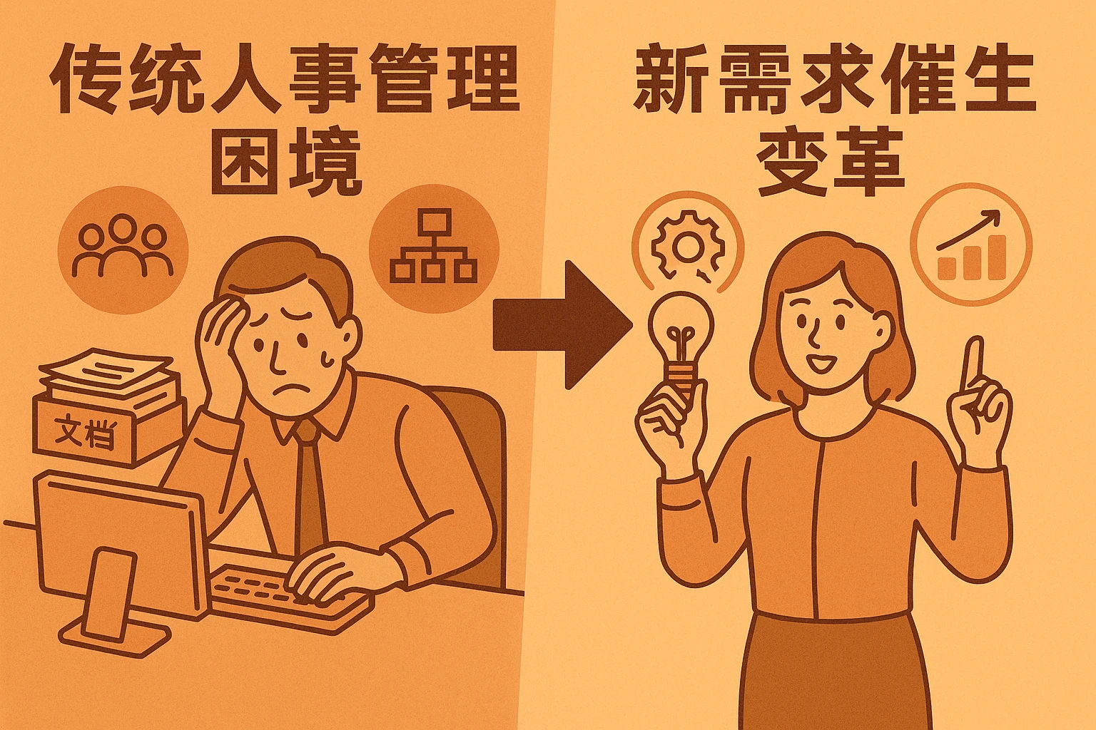 传统人事管理困境与新需求催生变革