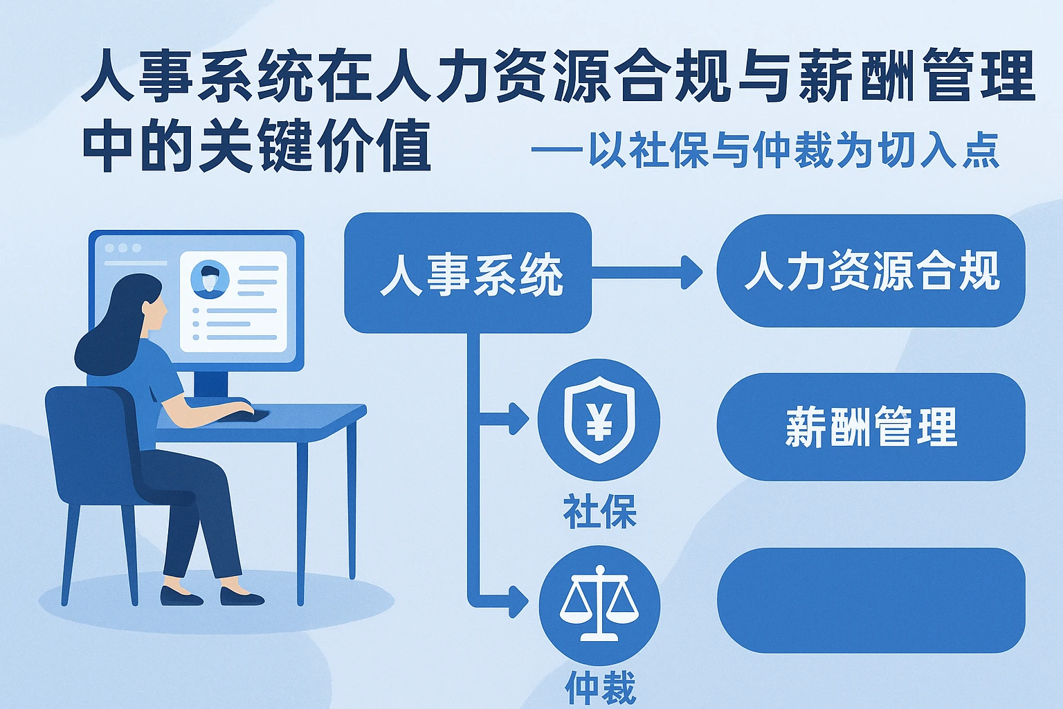 人事系统在人力资源合规与薪酬管理中的关键价值——以社保与仲裁为切入点