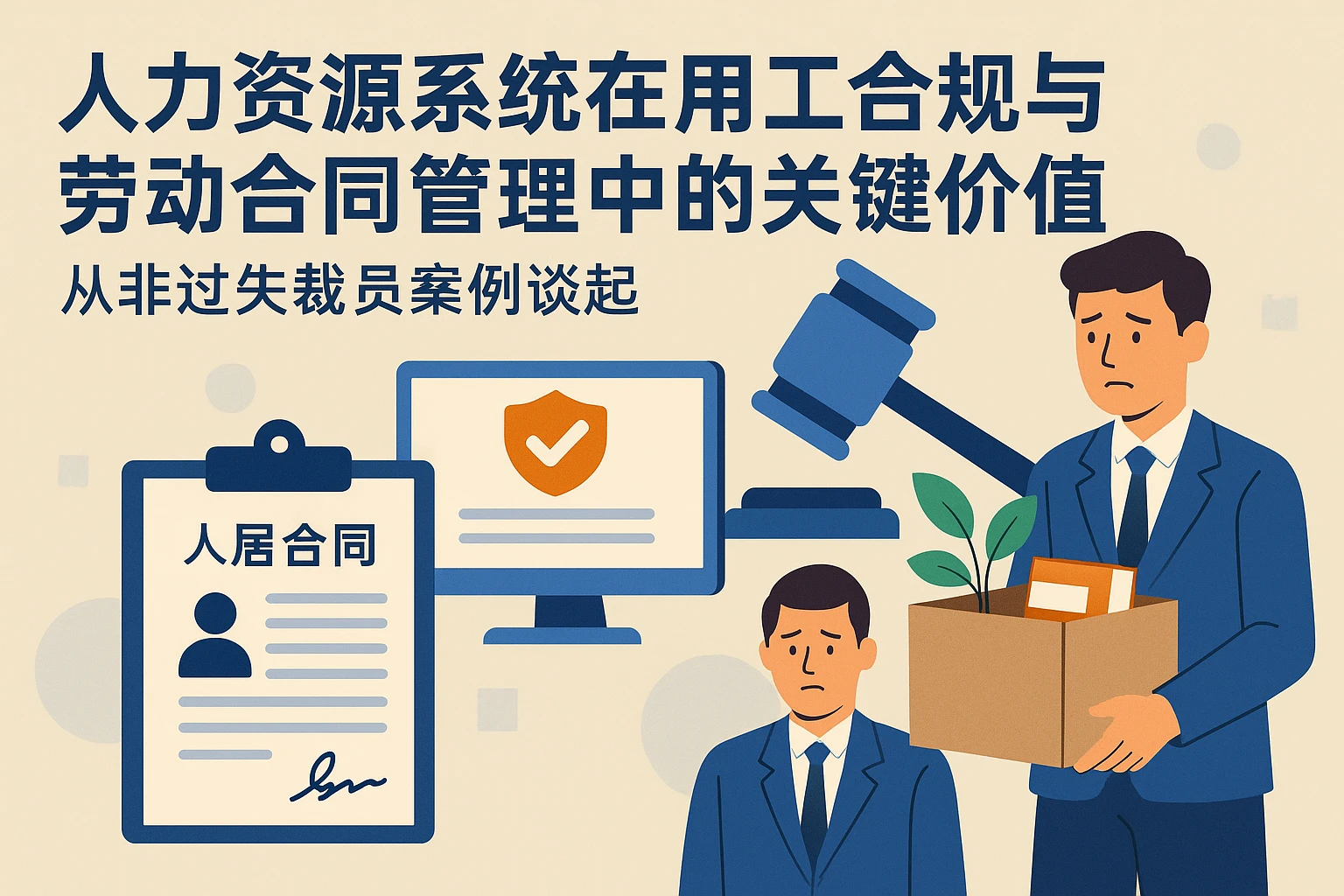 人力资源系统在用工合规与劳动合同管理中的关键价值——从非过失裁员案例谈起