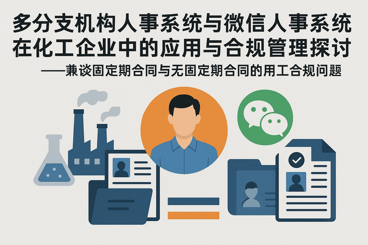 多分支机构人事系统与微信人事系统在化工企业中的应用与合规管理探讨——兼谈固定期合同与无固定期合同的用工合规问题