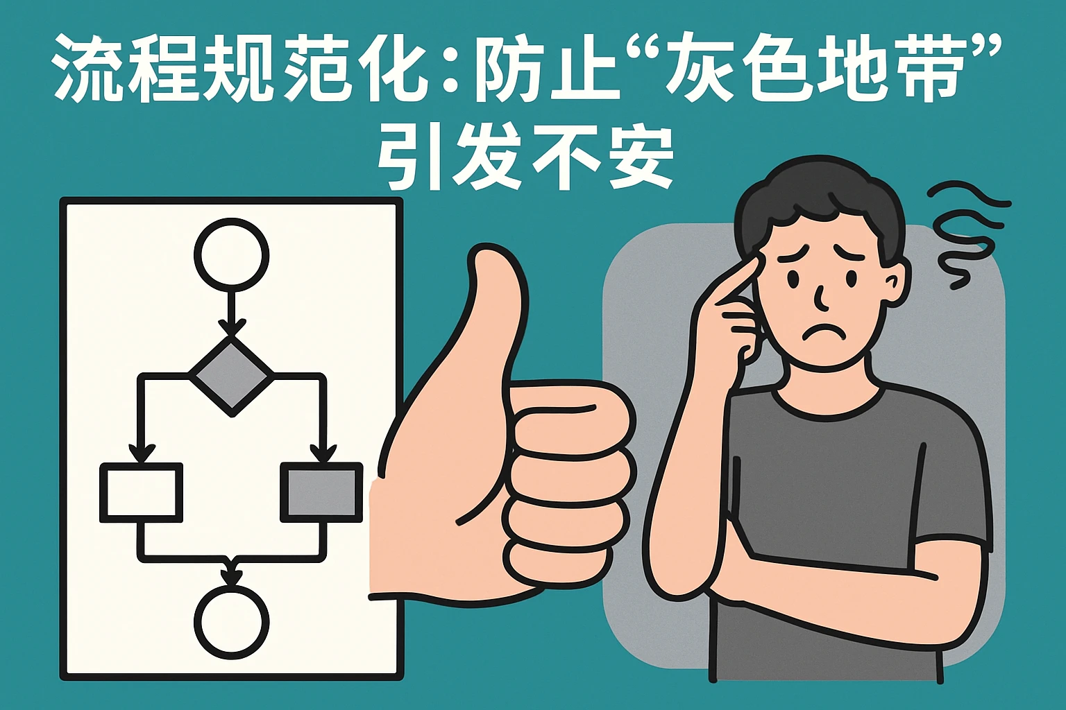 流程规范化：防止“灰色地带”引发不安
