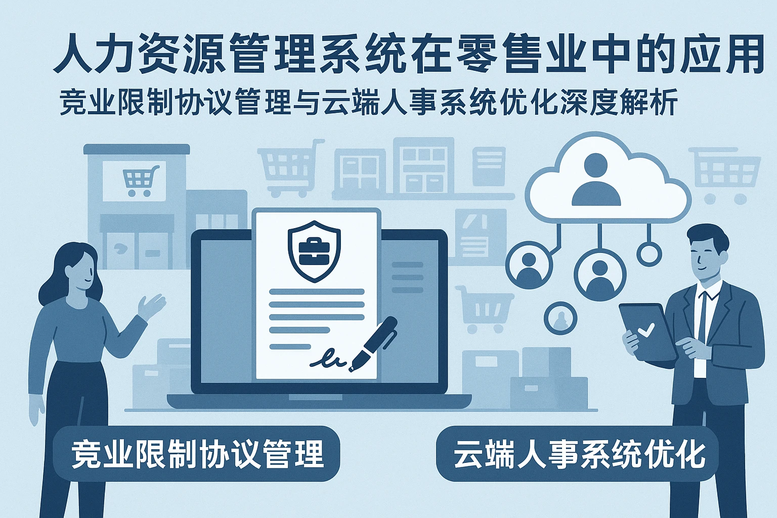 人力资源管理系统在零售业中的应用：竞业限制协议管理与云端人事系统优化深度解析