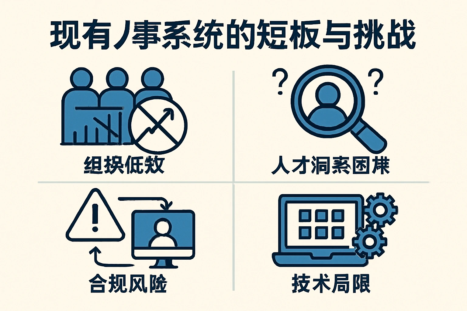 现有人事系统的短板与挑战