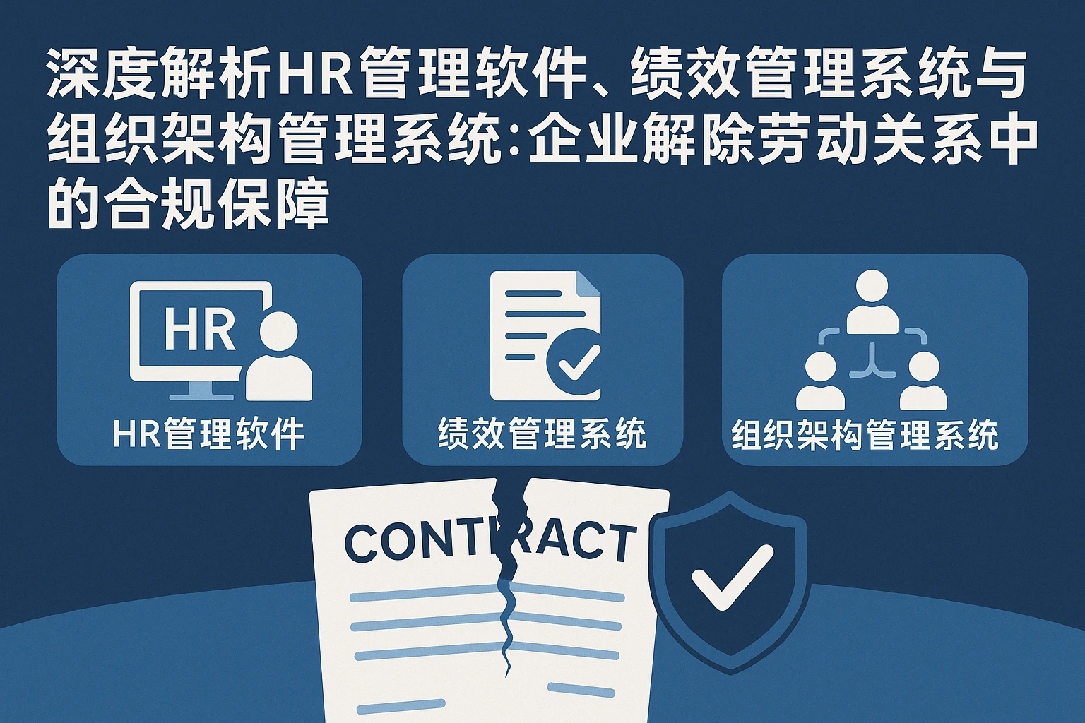 深度解析HR管理软件、绩效管理系统与组织架构管理系统：企业解除劳动关系中的合规保障