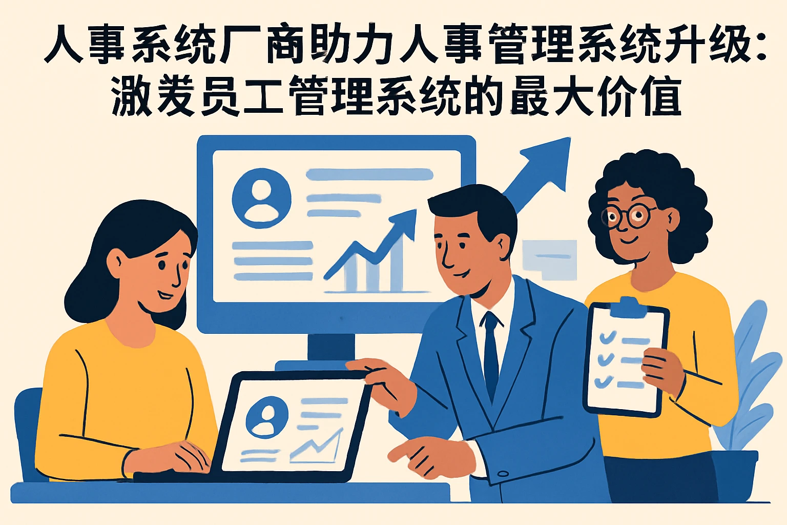 人事系统厂商助力人事管理系统升级：激发员工管理系统的最大价值