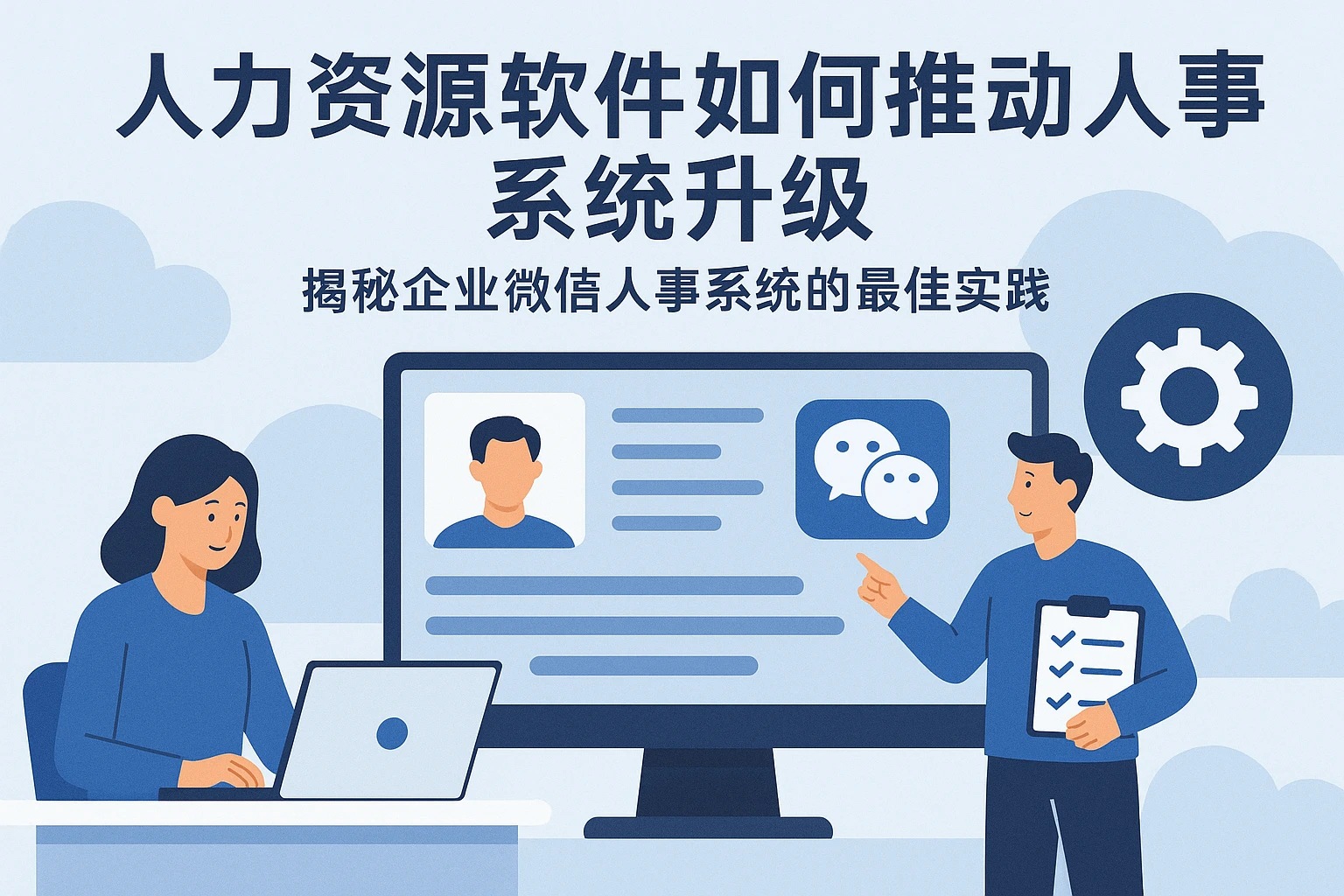 人力资源软件如何推动人事系统升级：揭秘企业微信人事系统的最佳实践