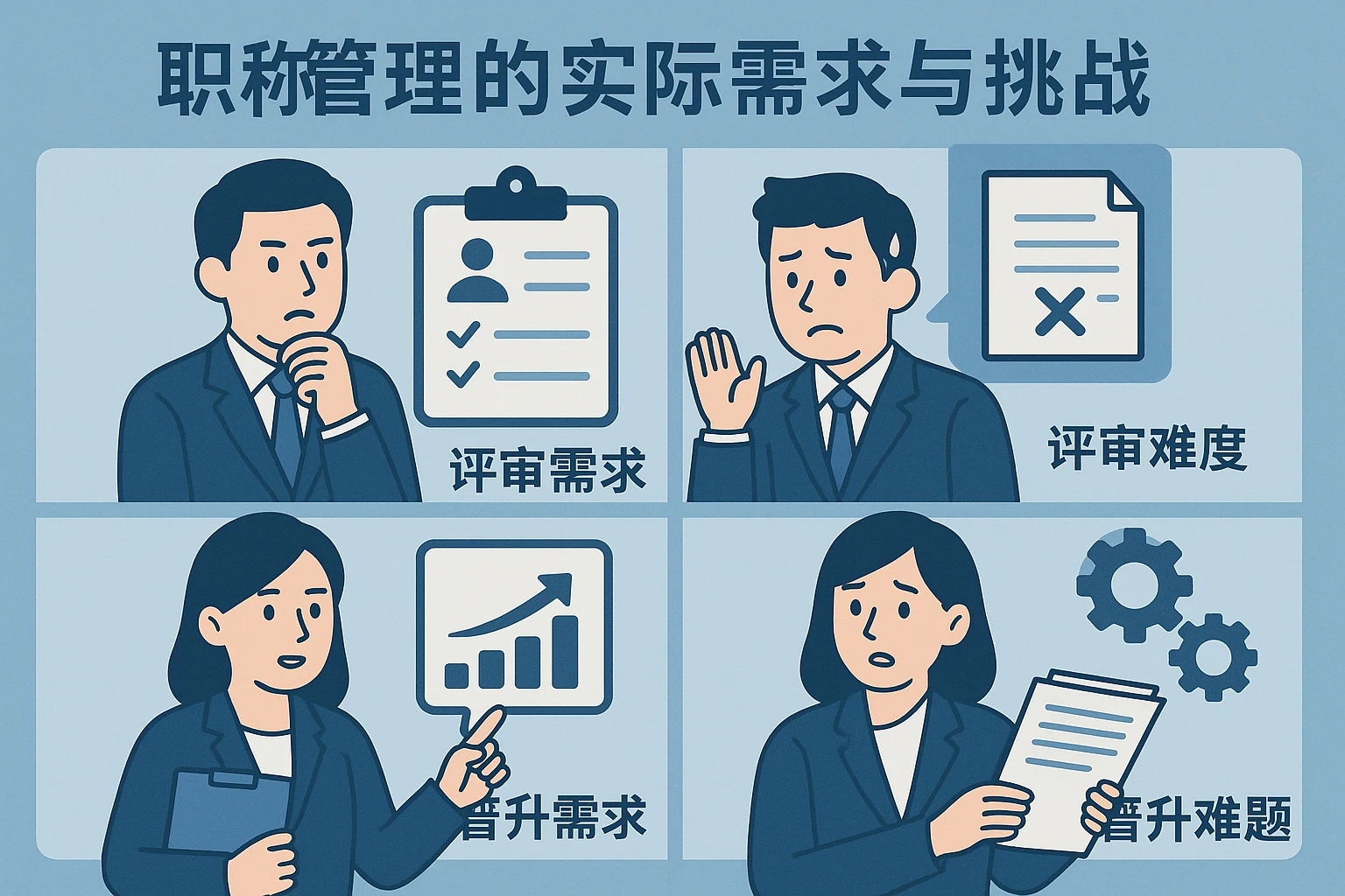 职称管理的实际需求与挑战