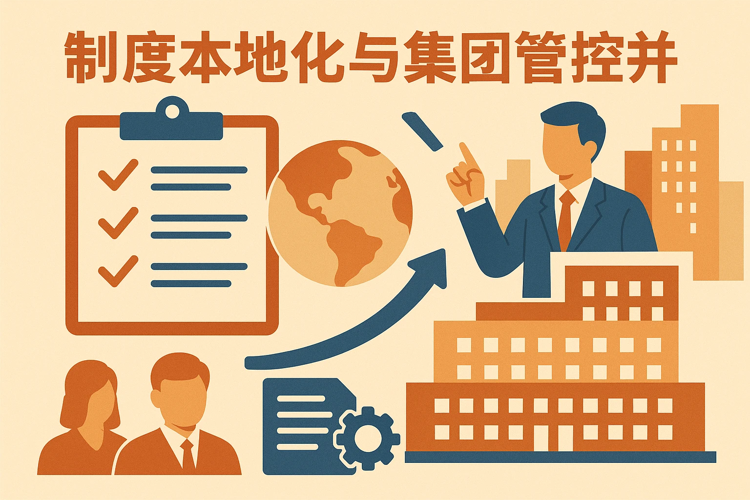 2. 制度本地化与集团管控并举