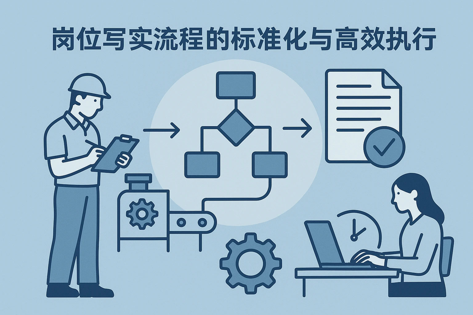 岗位写实流程的标准化与高效执行
