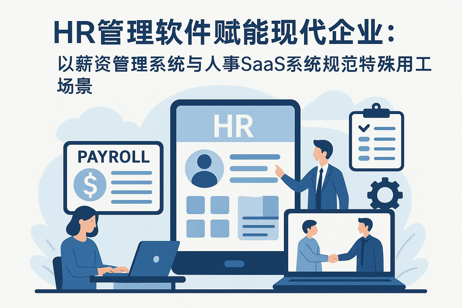 HR管理软件赋能现代企业：以薪资管理系统与人事SaaS系统规范特殊用工场景