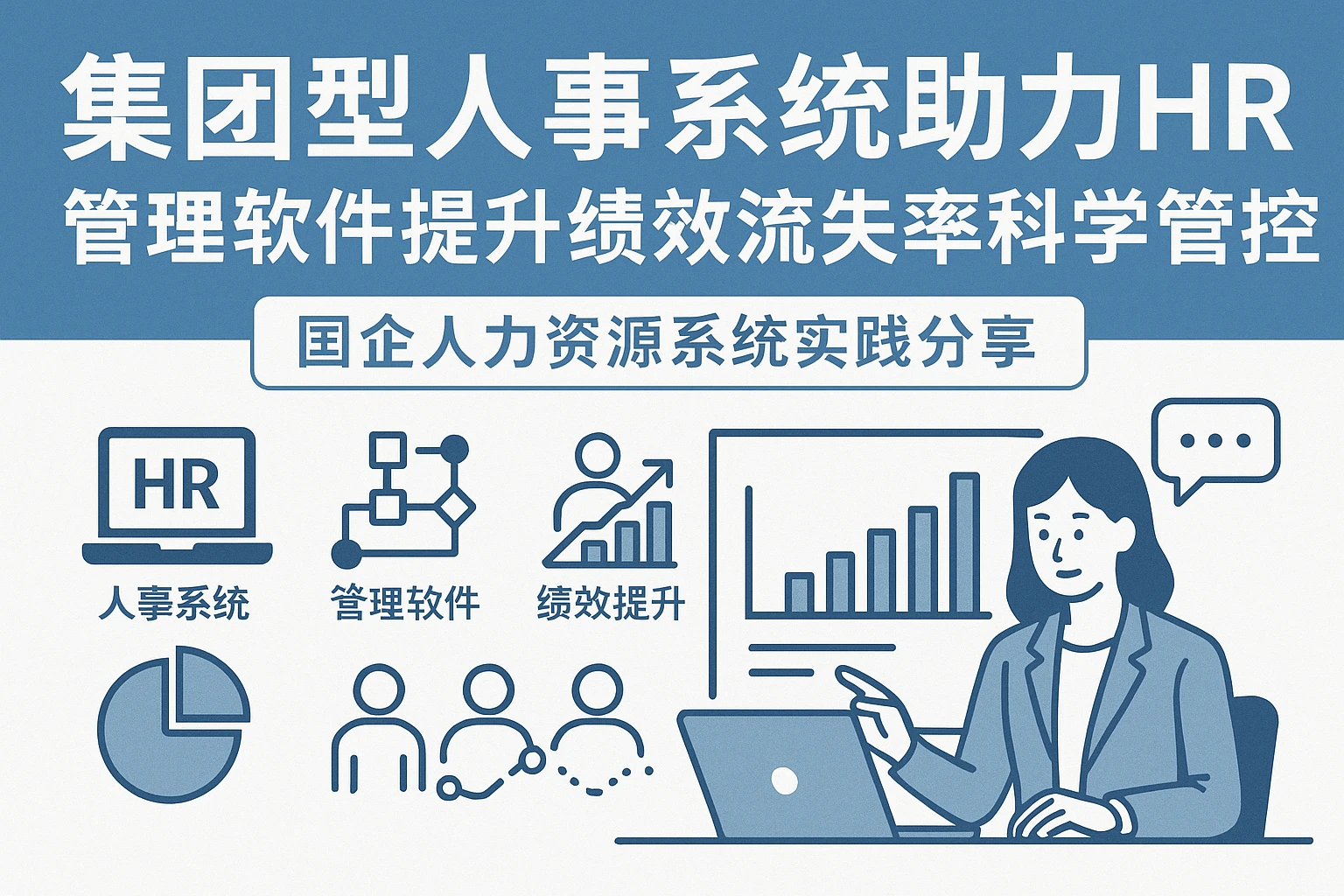 集团型人事系统助力HR管理软件提升绩效流失率科学管控——国企人力资源系统实践分享