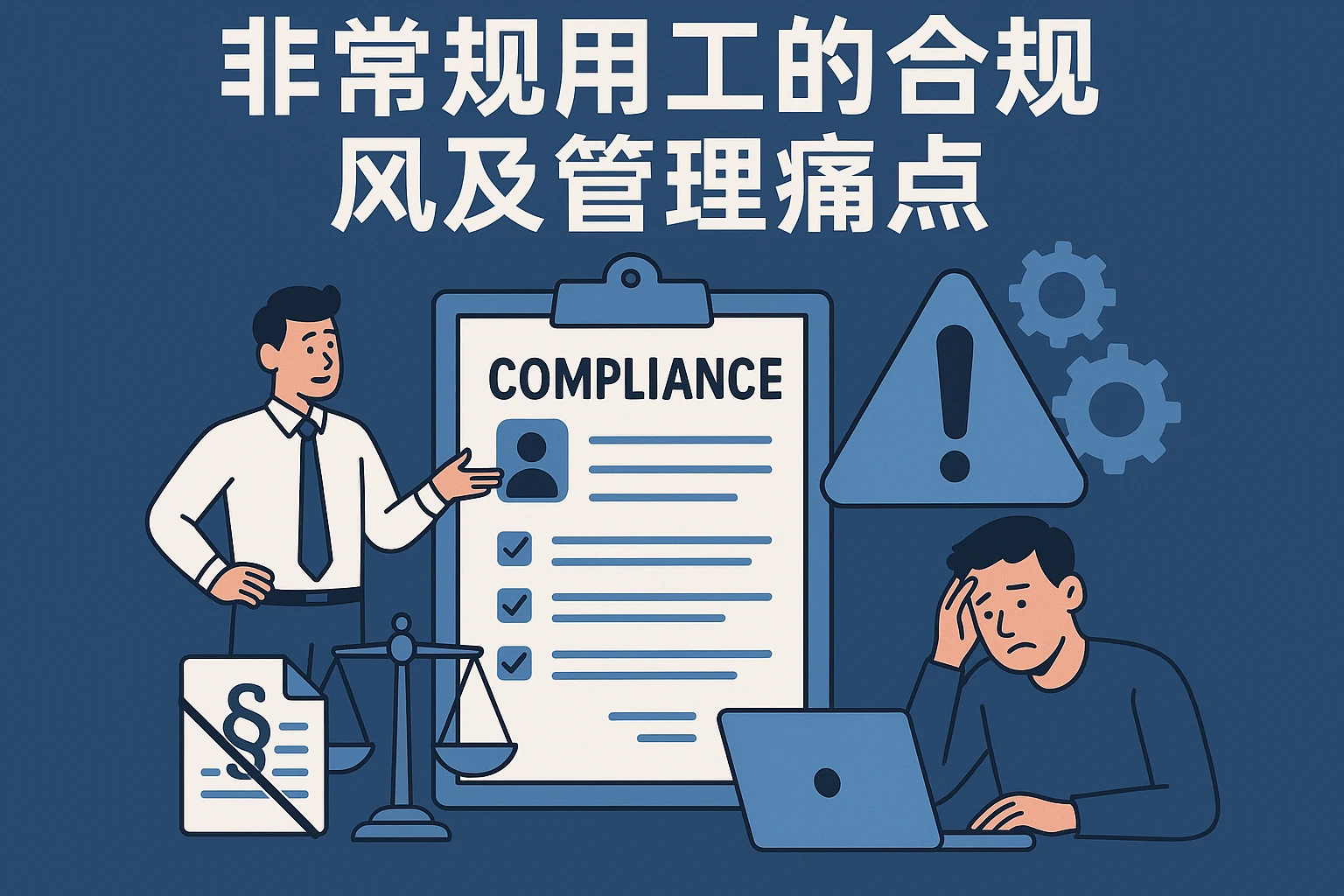 非常规用工的合规风险及管理痛点