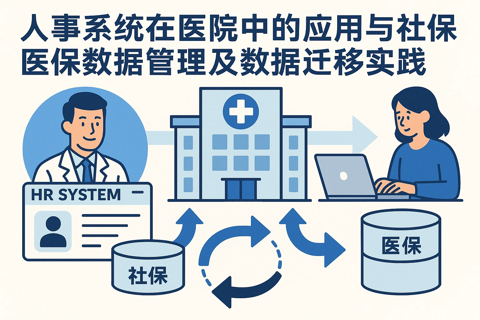 人事系统在医院中的应用与社保医保数据管理及数据迁移实践
