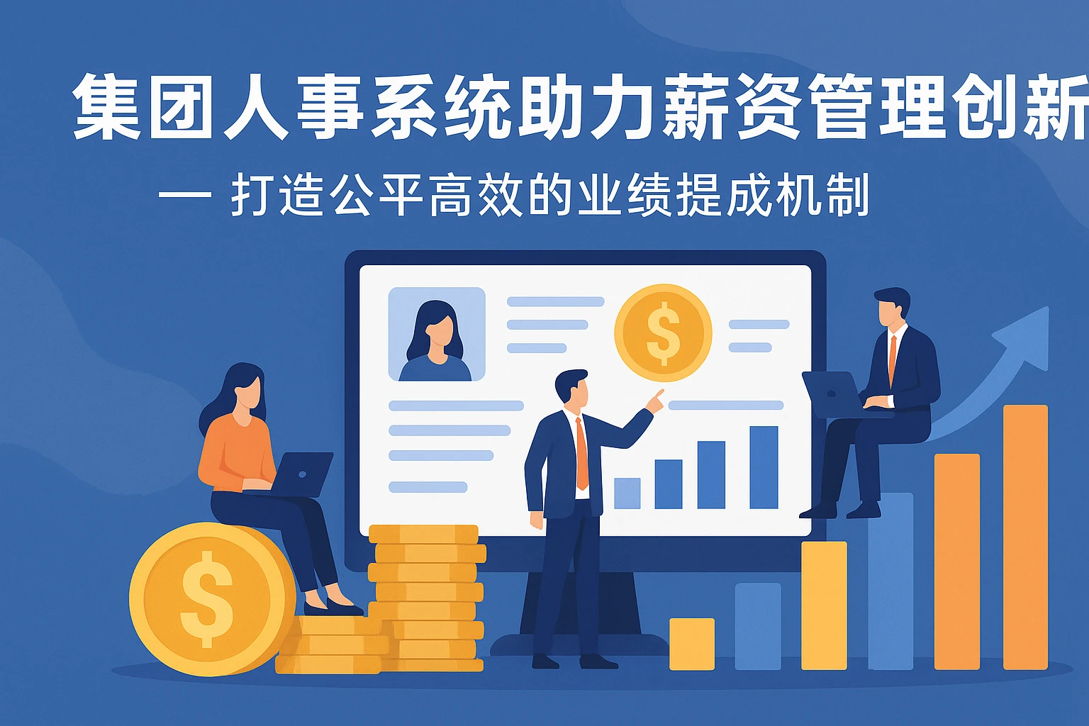 集团人事系统助力薪资管理创新 —— 打造公平高效的业绩提成机制